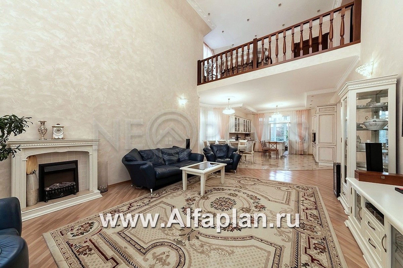 «Консул» - проект дома, со вторым светом гостиной, с террасой и с эркером, в стиле модерн - дизайн дома №9